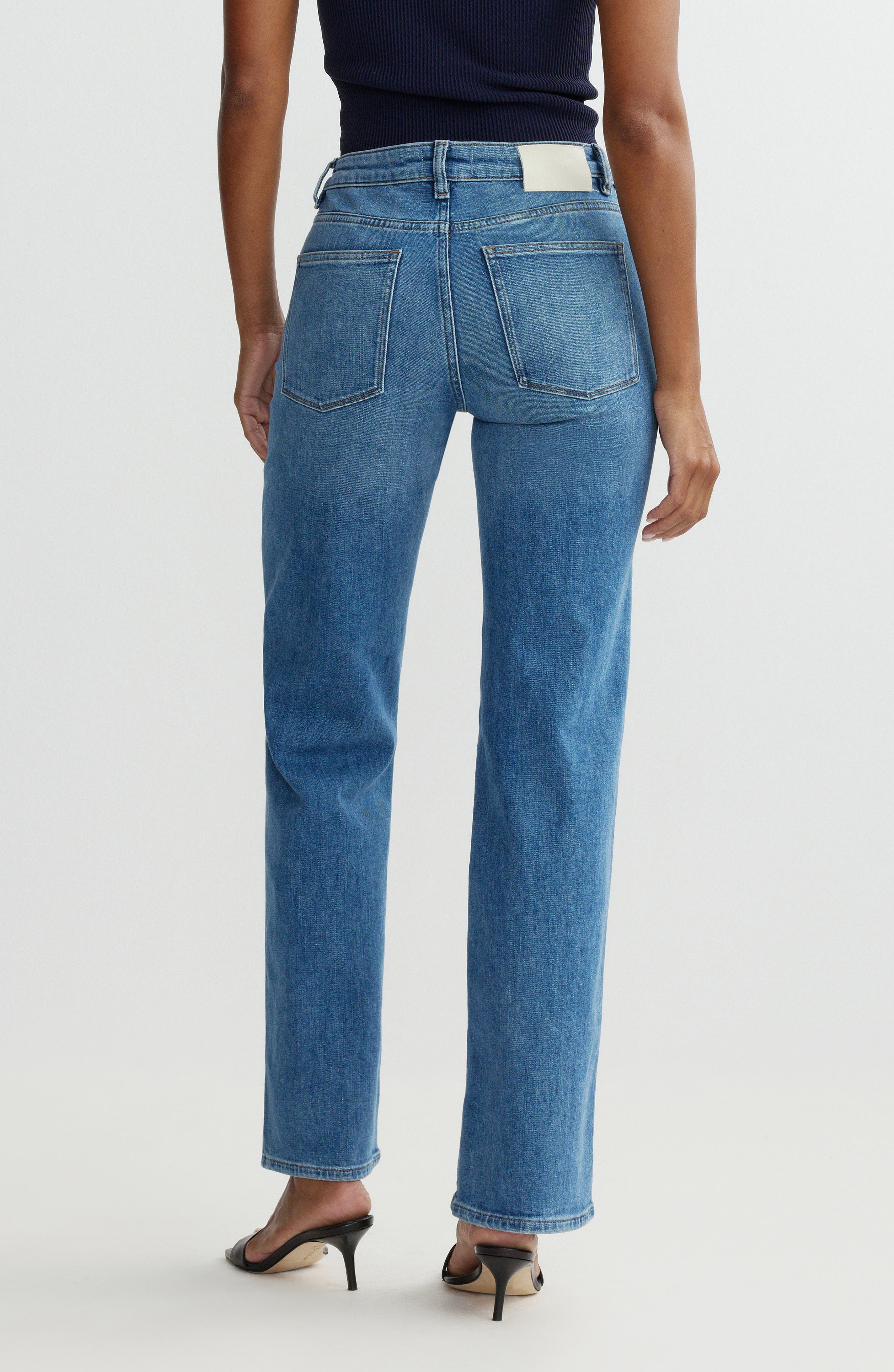 Pippa Refined Wide Leg Ankle Jeans - image 2
