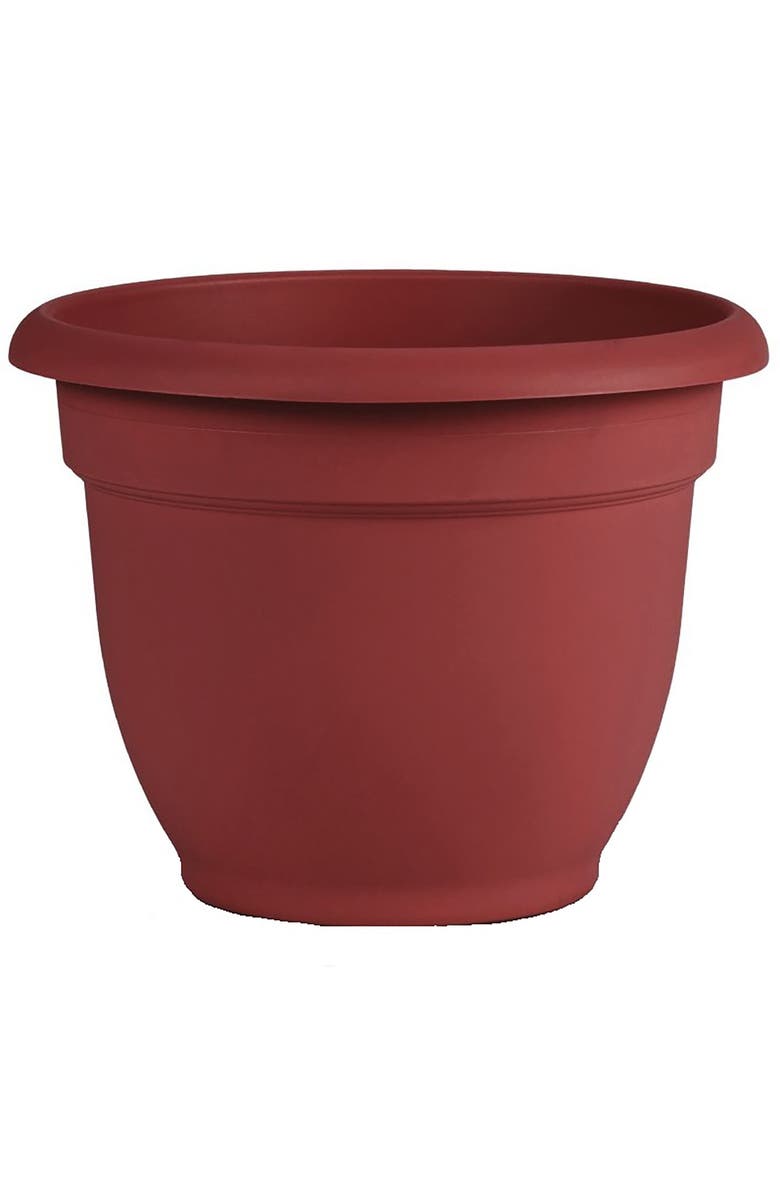 Bloem 16 Inch Ariana Pot Planter, Burnt Red, Main, color, Red
