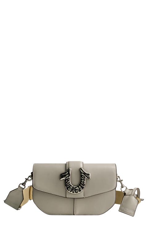 Shoulder Bag with Signature Logo Accent