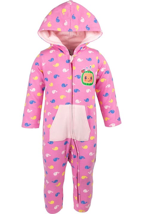 Fleece Hooded Coverall