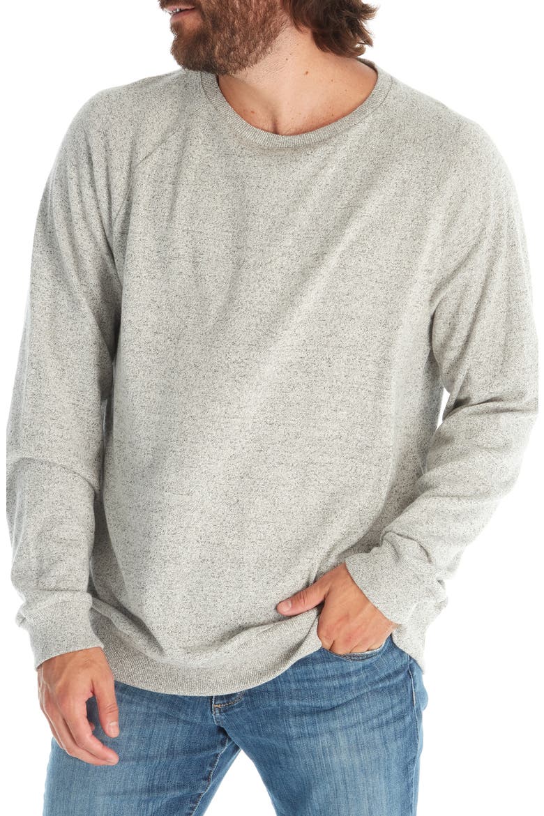Cyrus Raglan Sleeve Sweater, Alternate, color, GREY