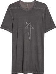 Rick Owens DRKSHDW Level Pentagram Graphic T-Shirt