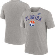 Nike Men's Nike Heather Gray Florida Gators Legacy Arch Tri-Blend T-Shirt