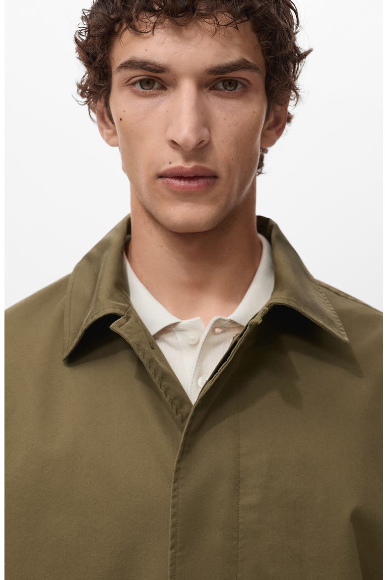 Classic Water Repellent Trench Coat, Alternate, color, KHAKI GREEN