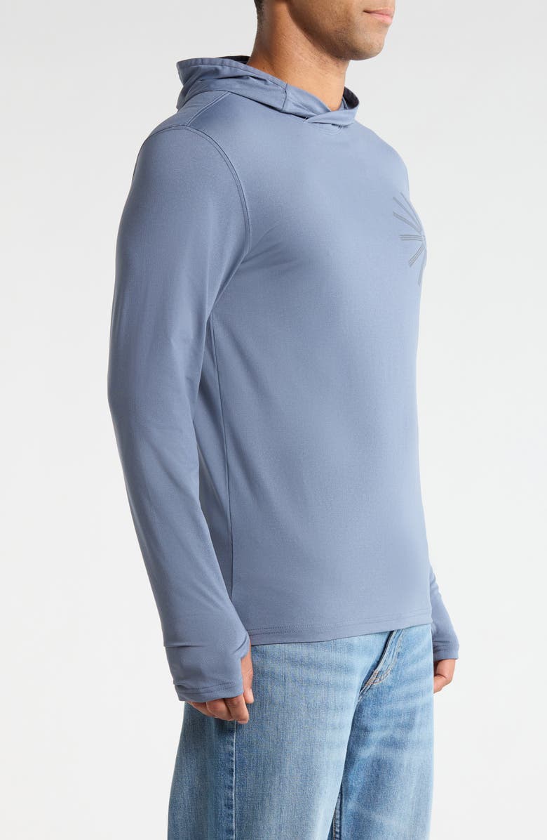 Roark Venture Lightweight UPF 50+ Hoodie, Alternate, color, Neptune