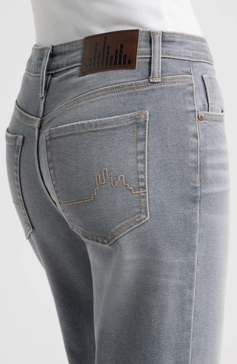 CITY BLUES Dover Crop Straight Leg Jeans, Alternate, color, Grey