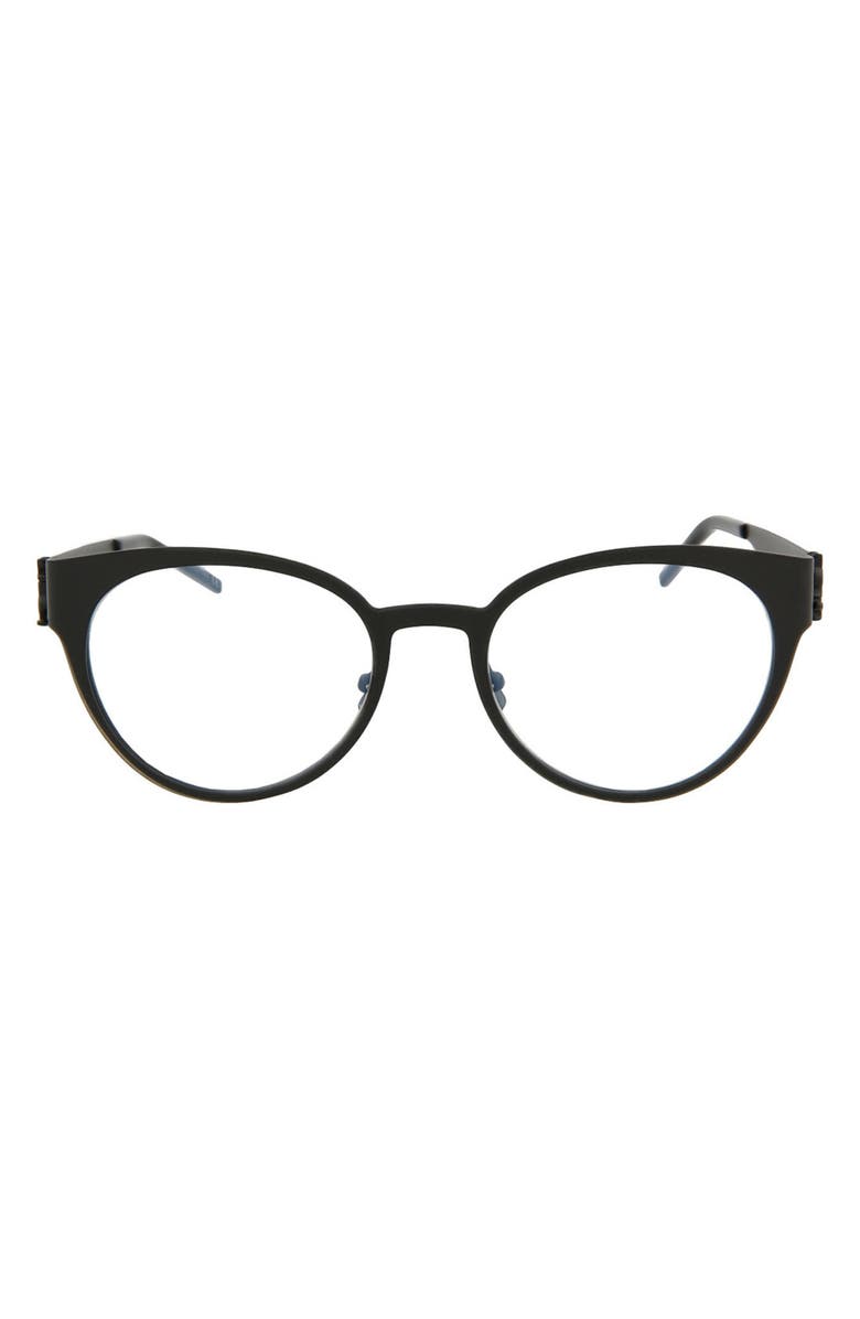 Saint Laurent 52mm Round Optical Frames | Nordstromrack