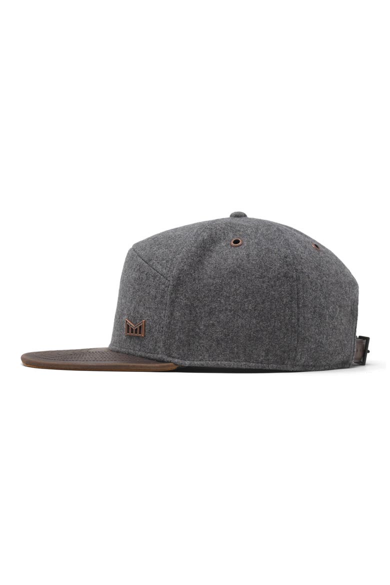 Trenches Icon Scout Thermal Strapback Hat, Alternate, color, HEATHER GREY