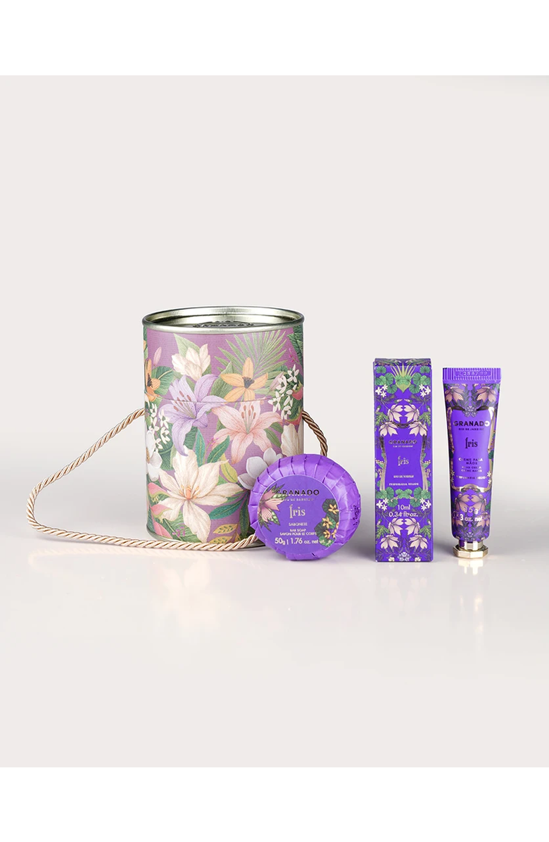 GRANADO Tropical Garden Iris Gift Set, Main, color, Clear