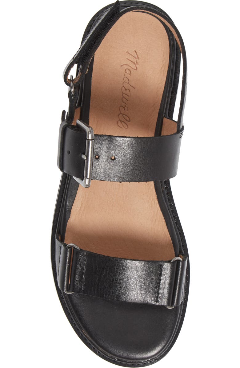 Madewell The Cady Lugsole Sandal, Alternate, color,