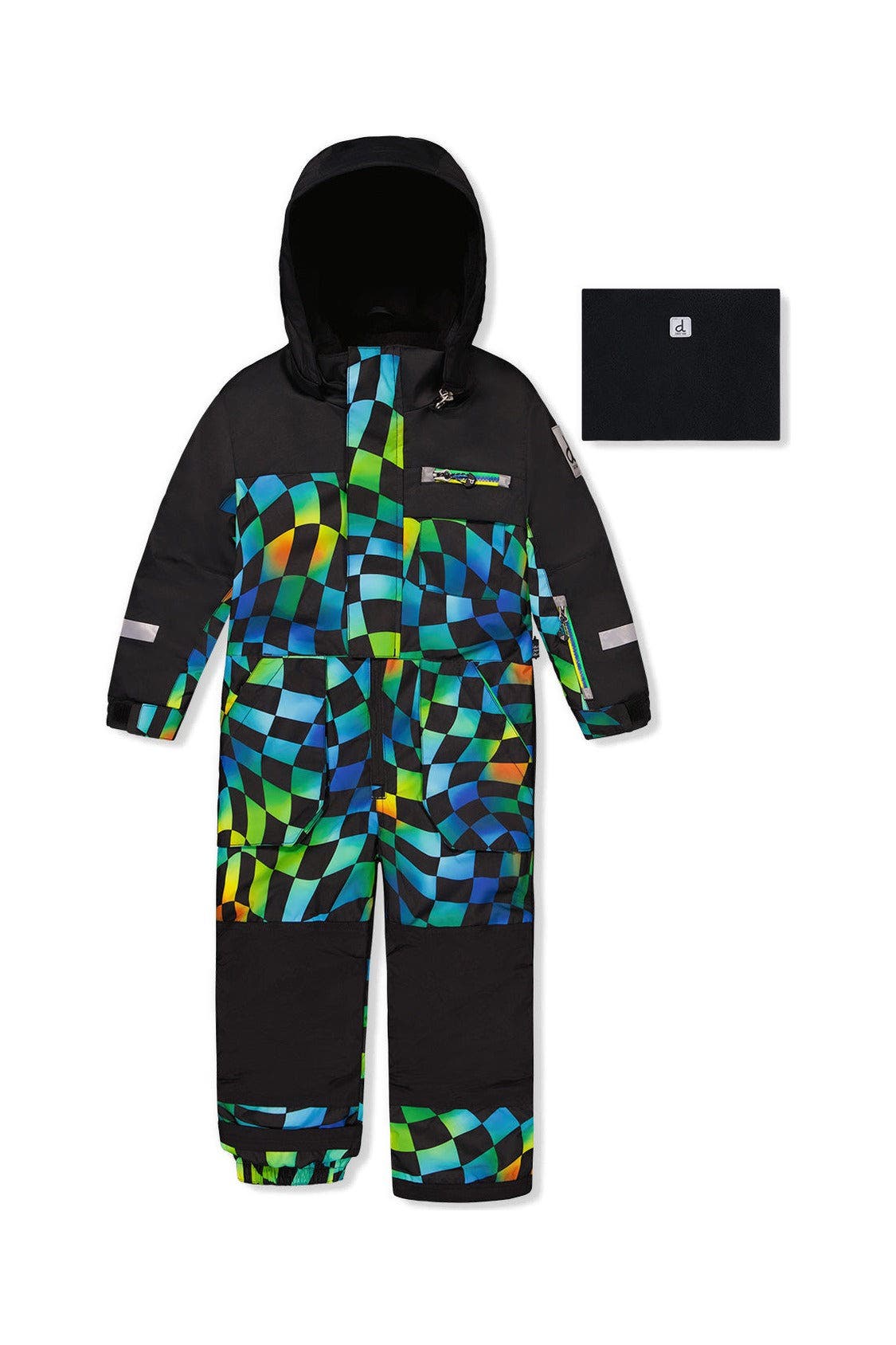 selected Blue Checkered Print
