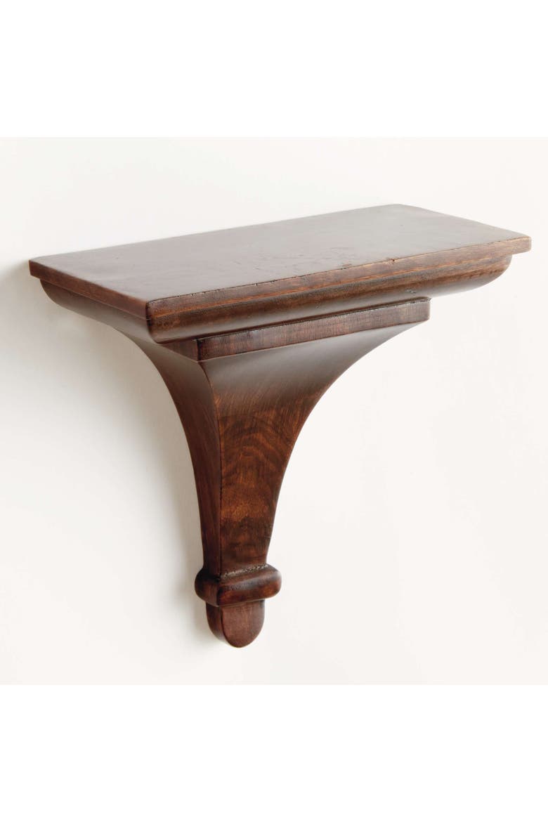 Baxter Wall Bracket, Alternate, color, Brown