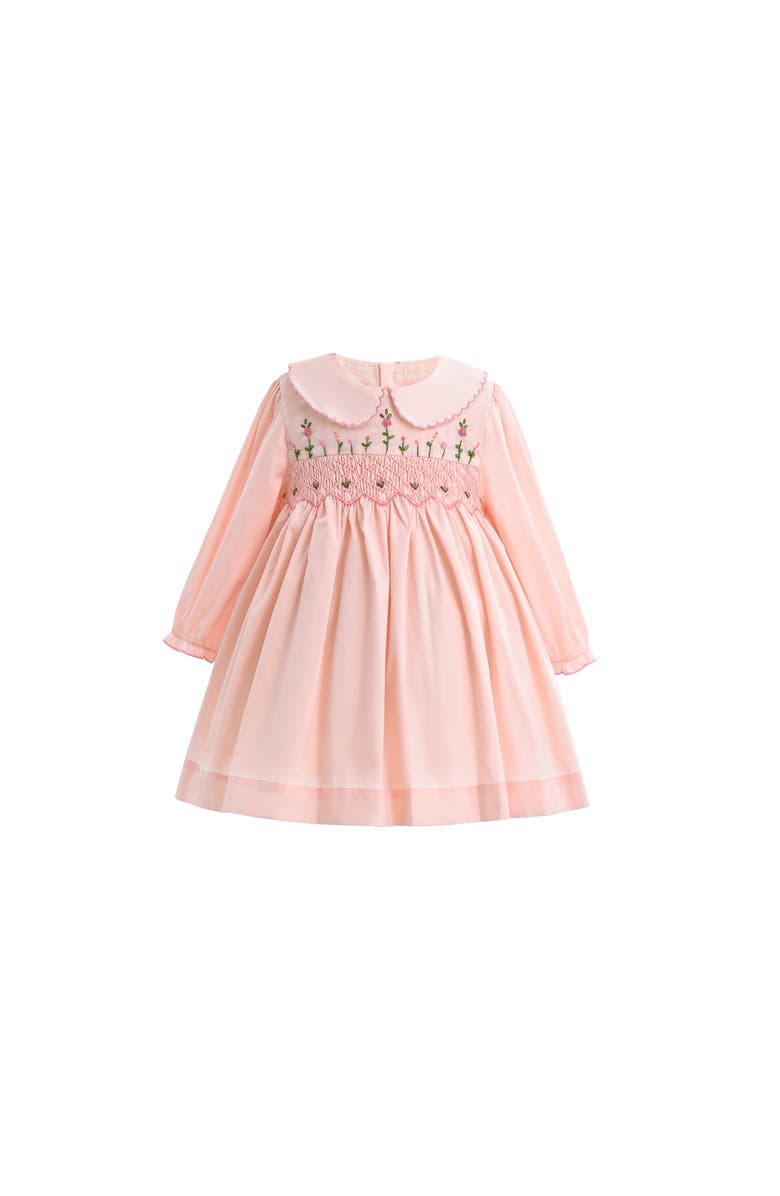 Tulleen Blossom Smocked Dress, Main, color, Pink