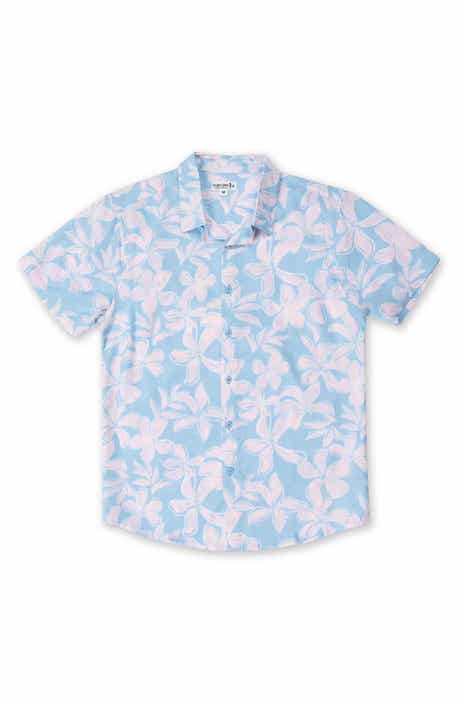 THE ENDLESS SUMMER Kids' Stretch Button Front Shirt