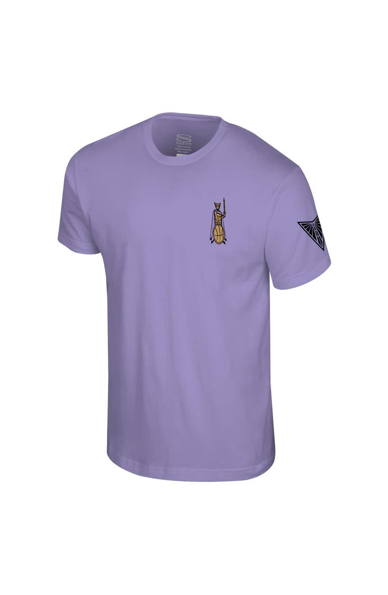 Stadium Essentials Unisex Stadium Essentials Violet Golden State Valkyries Origins Protect The Court T-Shirt, Alternate, color, Violet