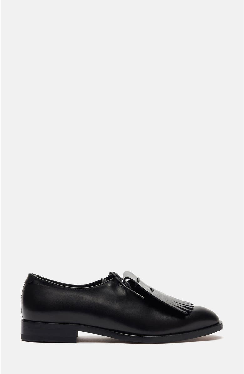 SCAROSSO Ester Monk Strap Shoes, Alternate, color, Black - Calf