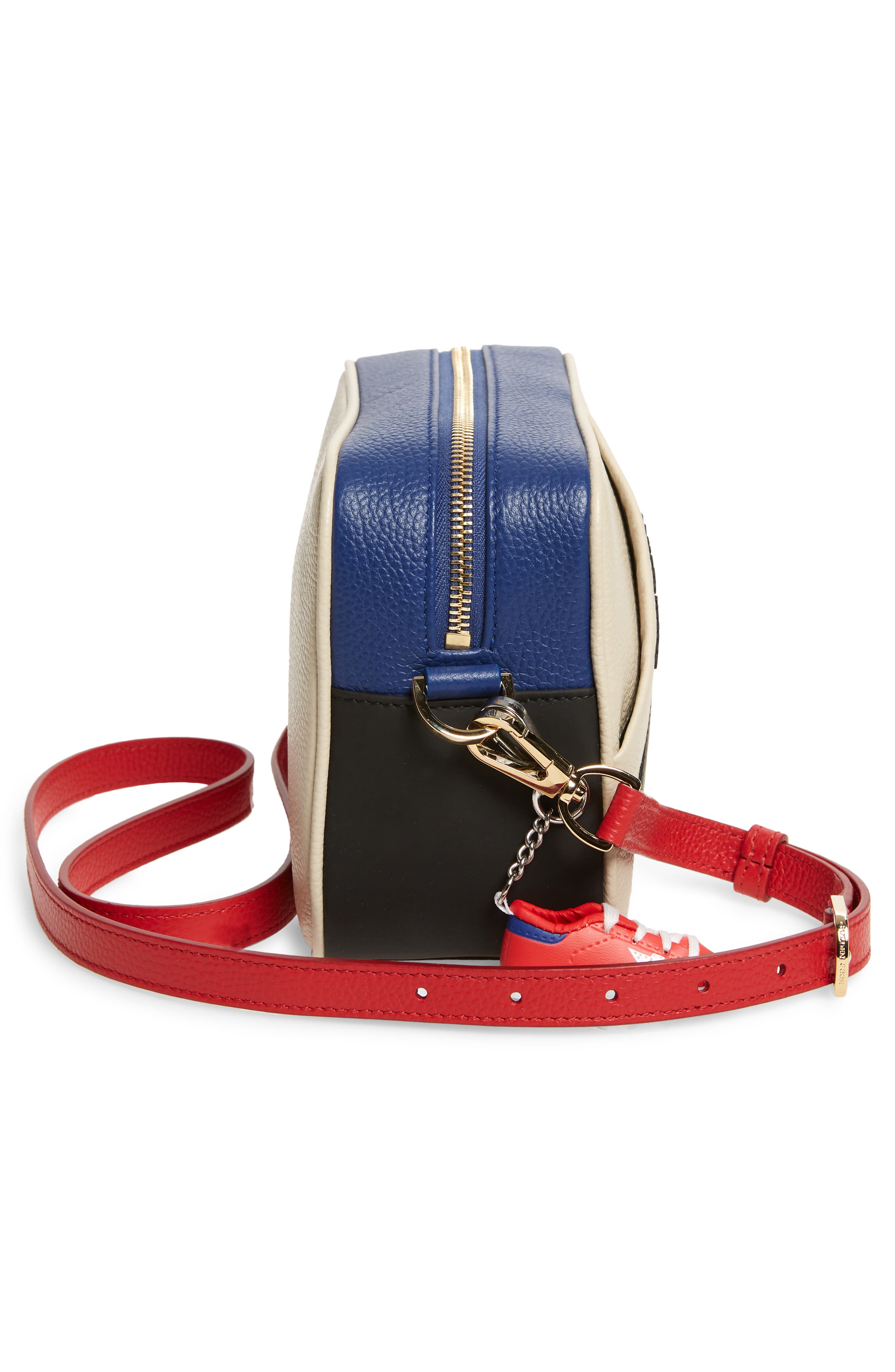 Golden Goose Star Leather Camera Bag, Alternate, color, 