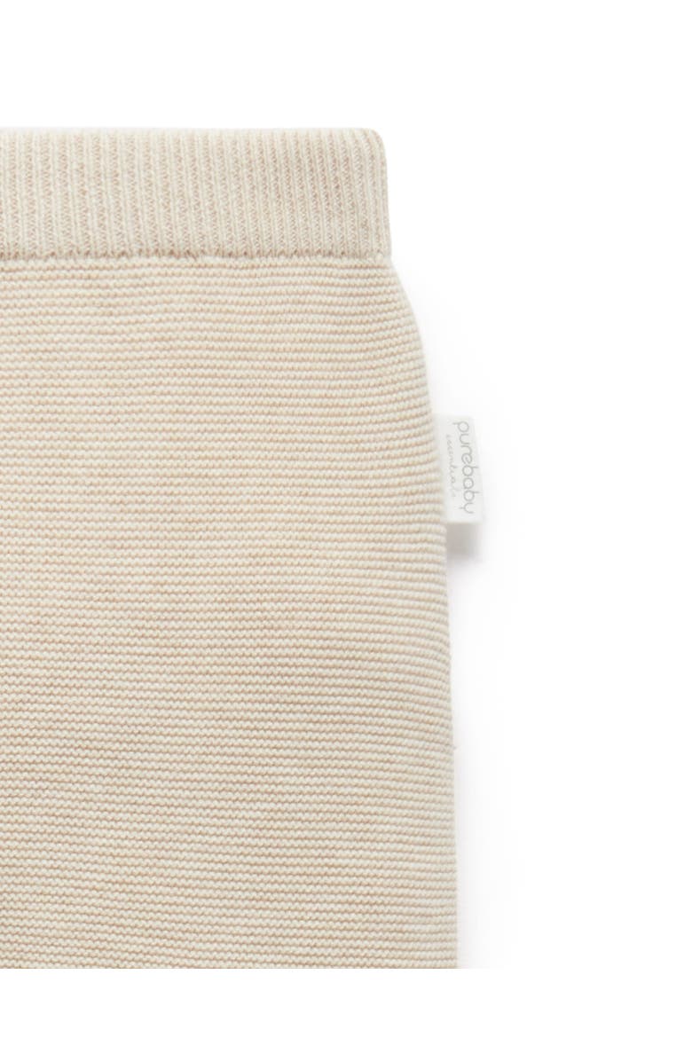 Textured Knit Legging, Alternate, color, Wheat melange