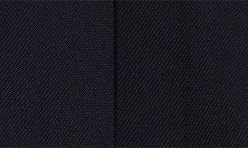Shop Shushu-tong Shushu/tong Belted Wool & Silk Miniskirt In Navy Blue