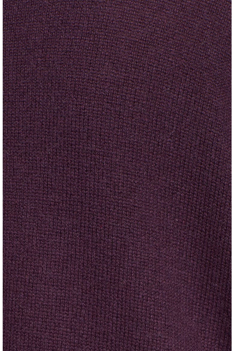 High/Low Cashmere Sweater, Alternate, color, NIGHTSHADE