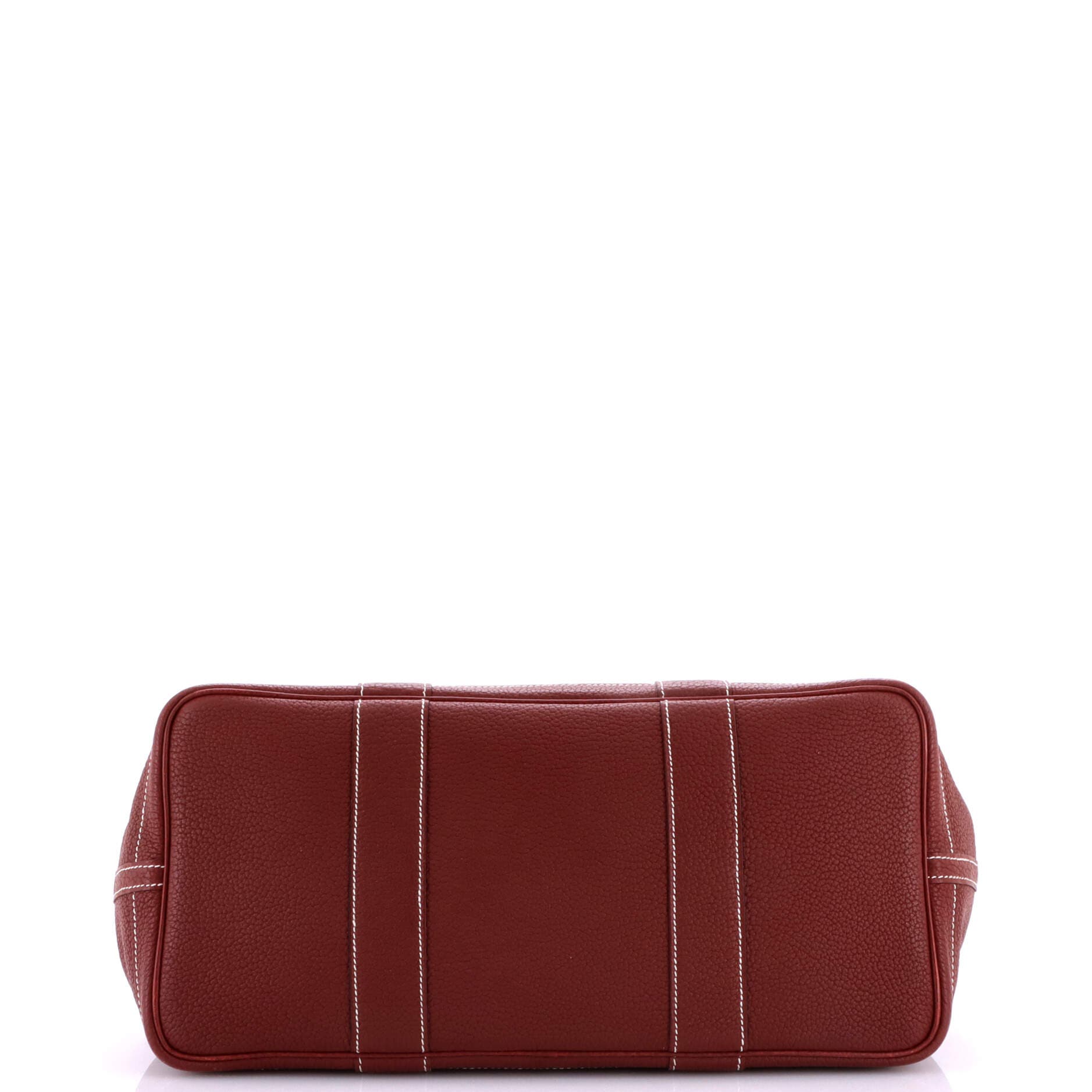 Pre-Owned Hermes Garden Party Tote Leather 36, Alternate, color, Rouge H