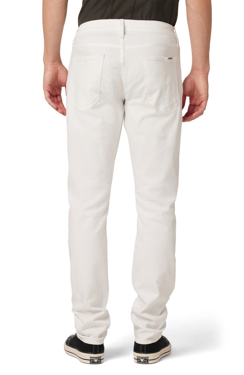 Hudson Jeans Blake Slim Straight Leg Jeans, Alternate, color, White