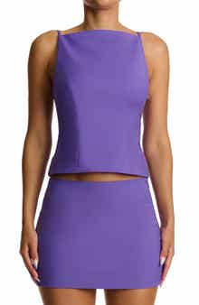 Naked Wardrobe Square Neck Crop Camisole