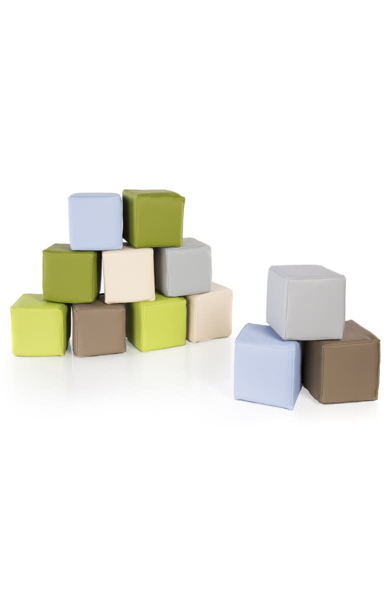 Kaplan Early Learning Company Soft Oversized Blocks - 12 Pieces, Main, color, Multicolored