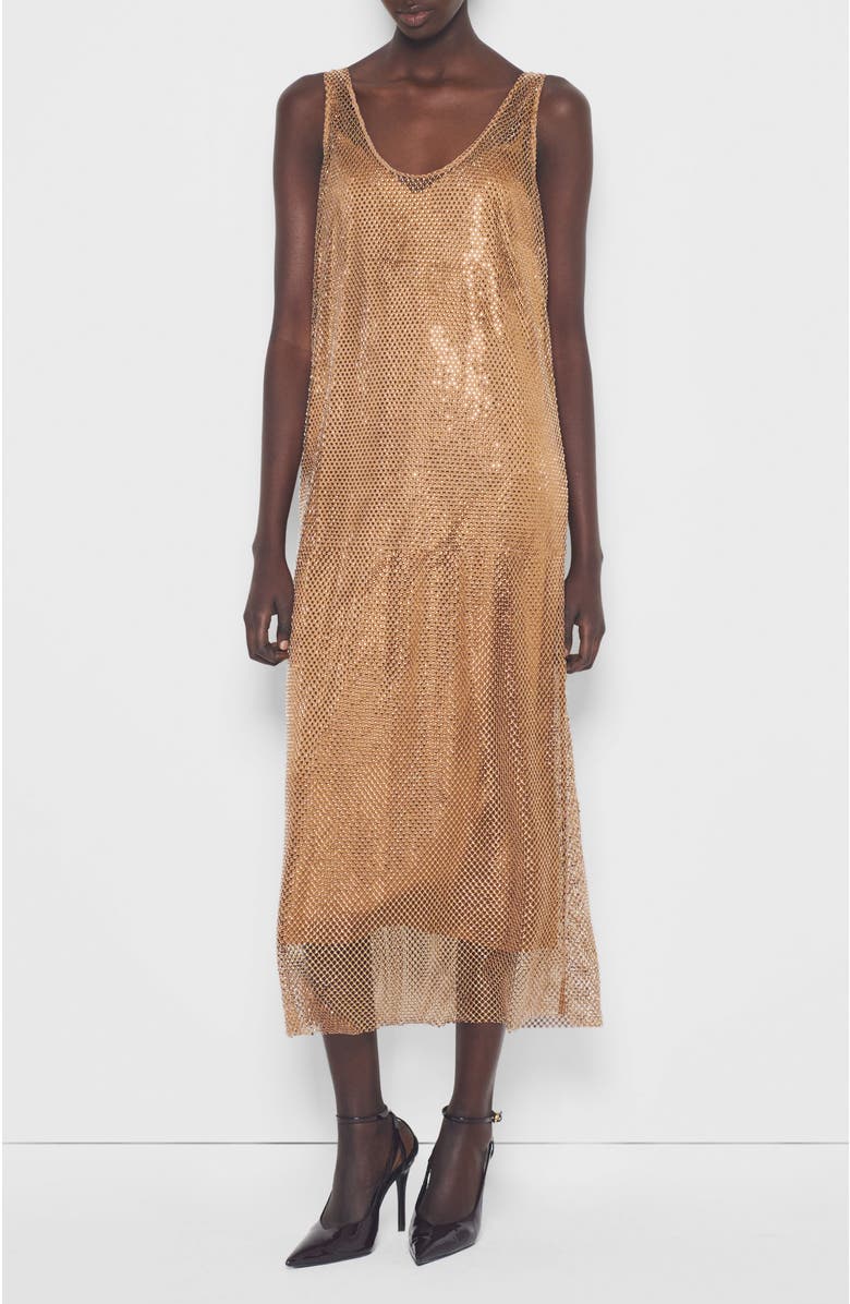 AS by DF Nadine Dress, Main, color, Rose Gold