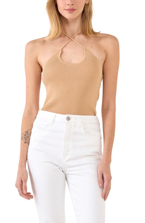 Crossover Rib Halter Tank