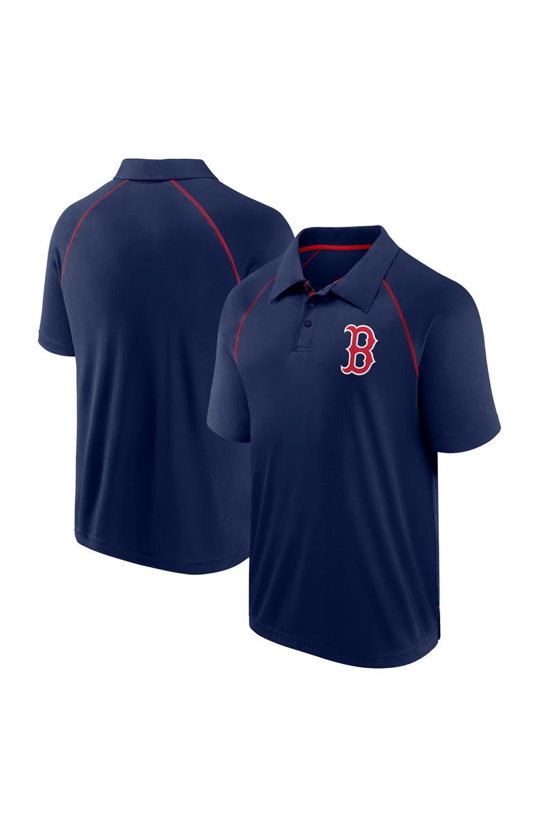 FANATICS Men's Fanatics Navy Boston Red Sox Strong Alone Raglan Polo, Alternate, color, 