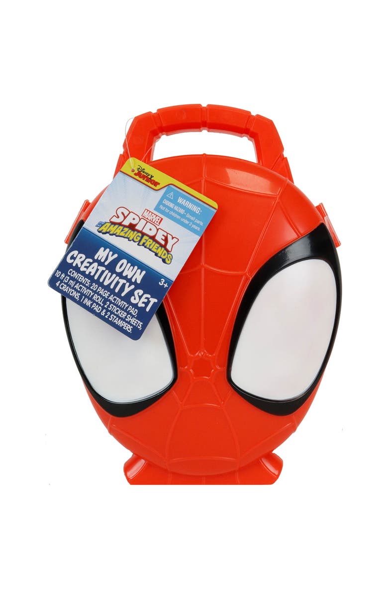 SPIDERMAN My Own Creativity Set with Carrying Case, Ages 3+, Main, color, Multicolored