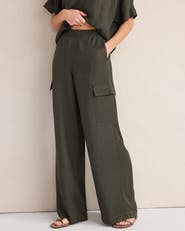Haven Well Within Viscose Linen Palazzo Pants