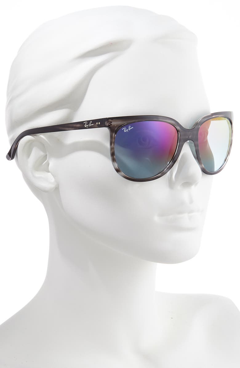 Ray-Ban 57mm Cat Eye Sunglasses, Alternate, color,