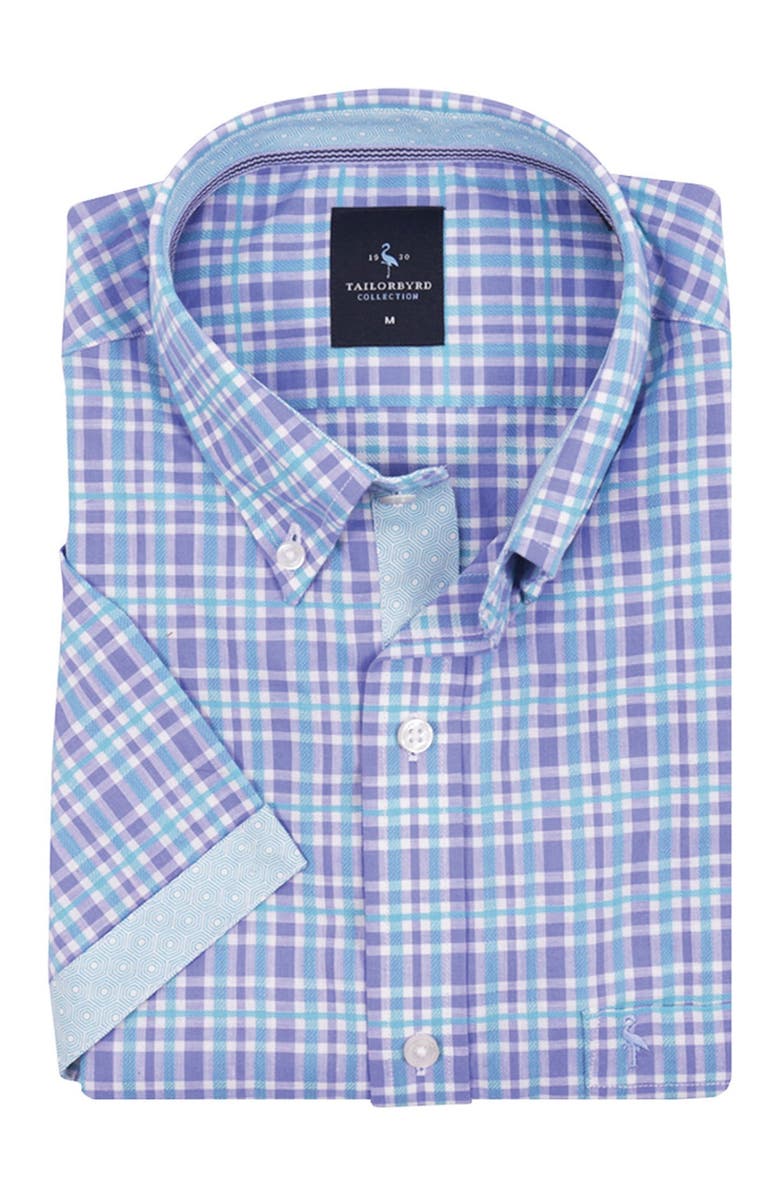 TailorByrd Plaid Print Classic Fit Shirt, Alternate, color, 