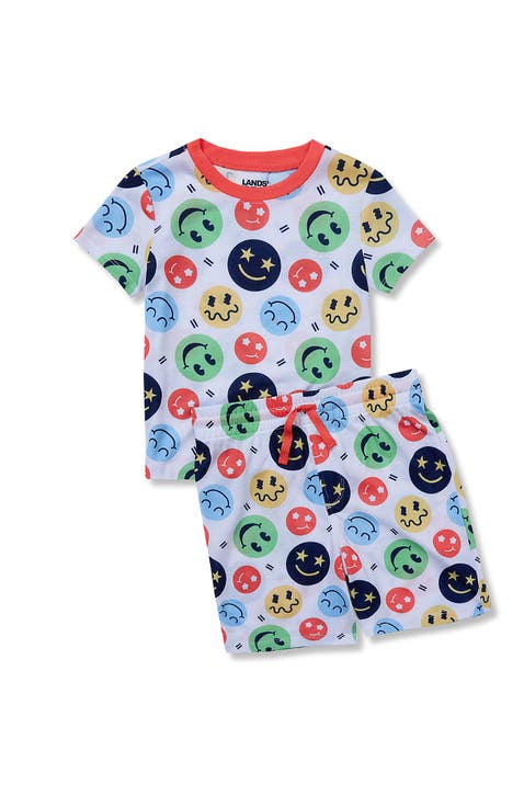 Boys Short Sleeve Tee and Shorts Pajama Set