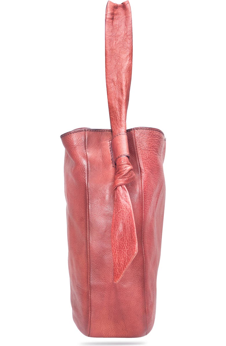 Frye Nora Knotted Strap Hobo Bag, Alternate, color, Burgundy