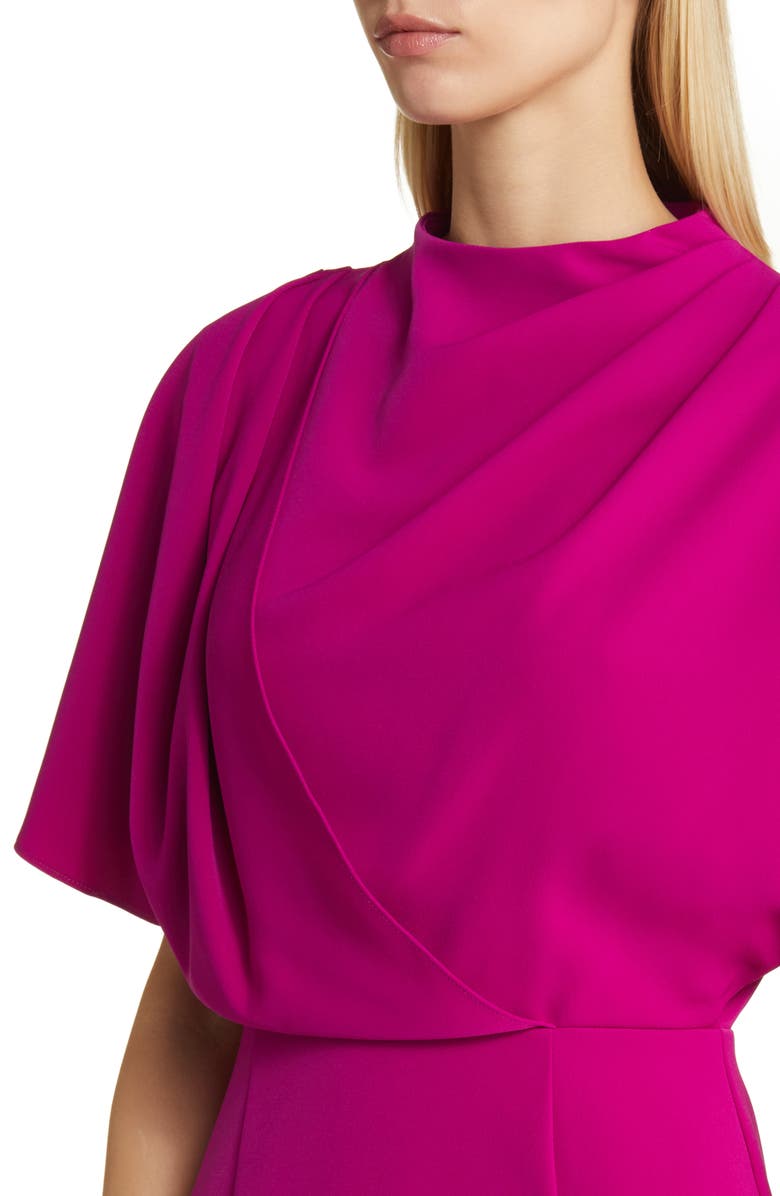Black Halo Kozia Draped Sheath Dress, Alternate, color, 