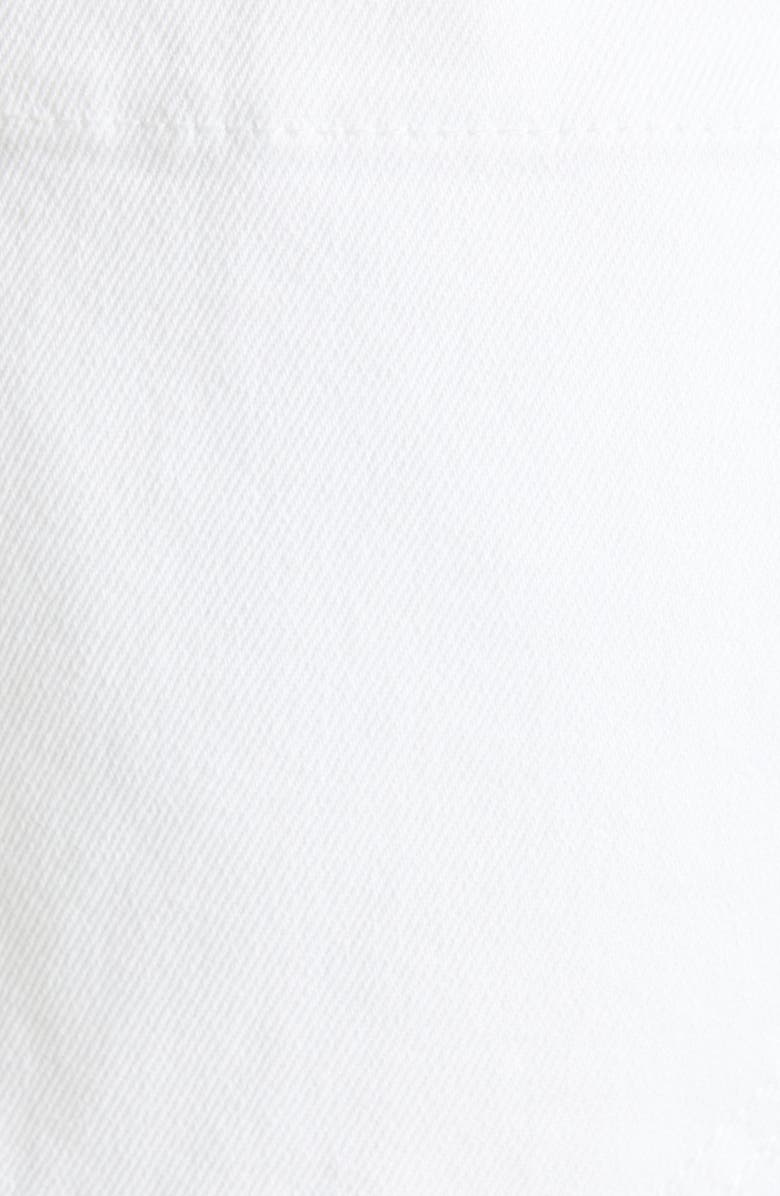 Rebecca Taylor Stretch Cotton Twill Shorts, Alternate, color, White