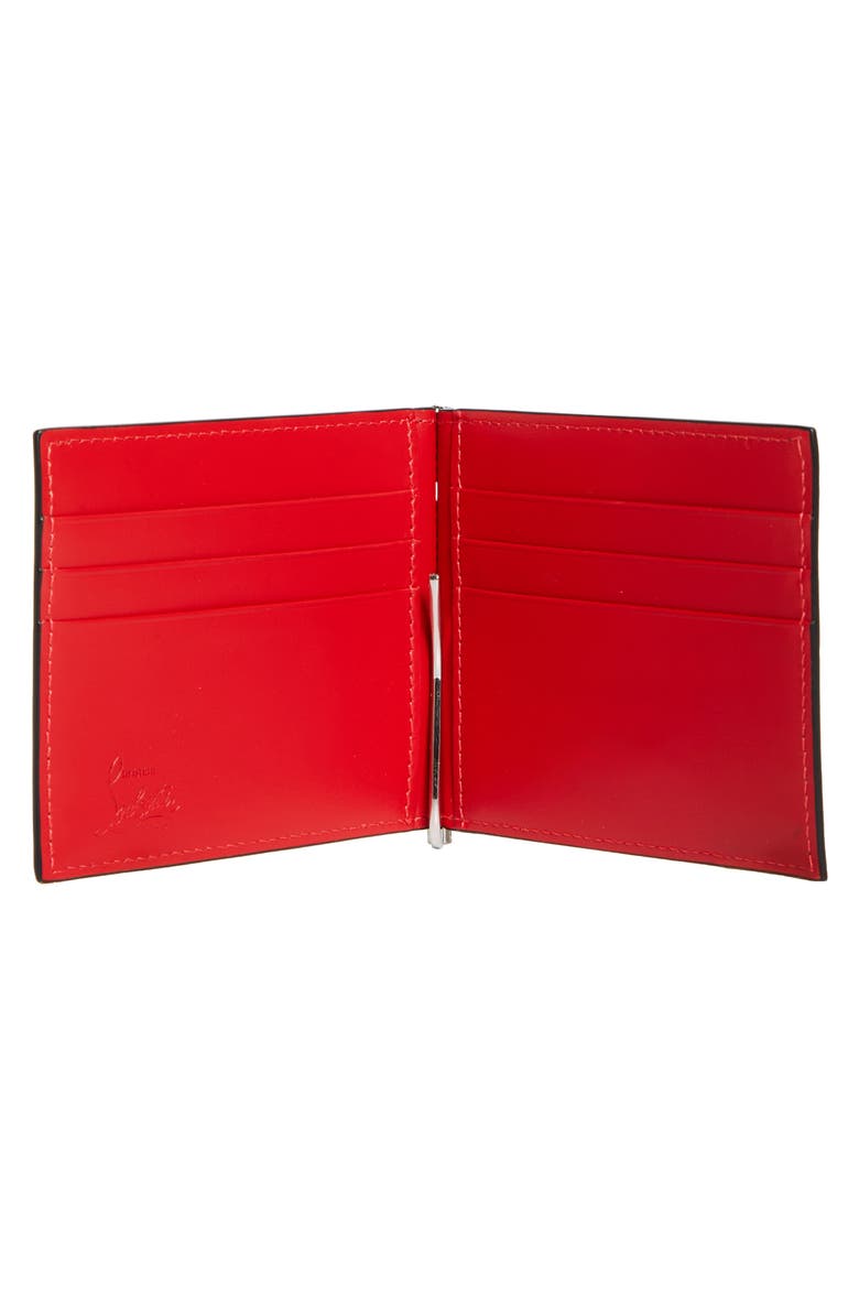 Canopy Leather Bifold Wallet with Money Clip, Alternate, color, LOUBI/ GUN METAL