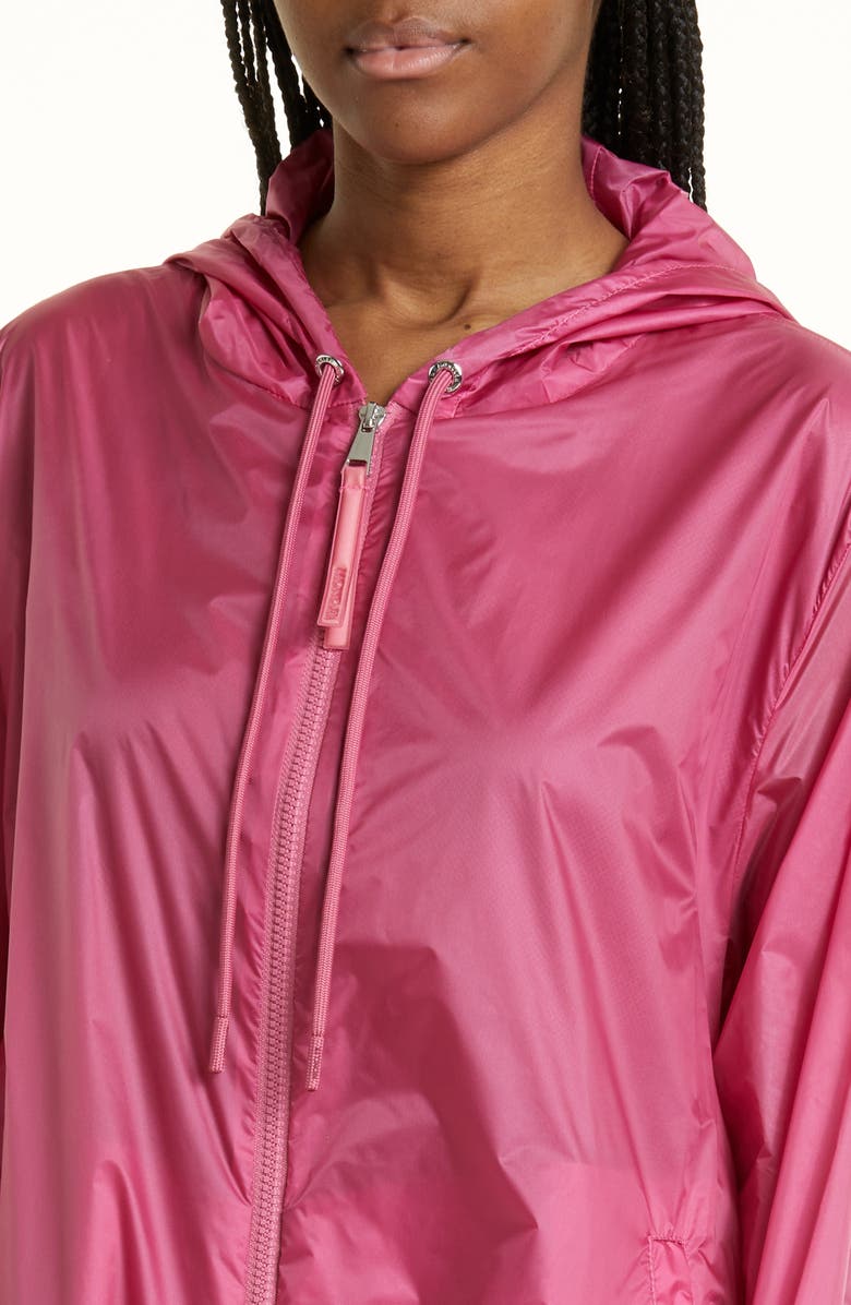 Moncler Pointu Nylon Ripstop Hooded Jacket, Alternate, color, 