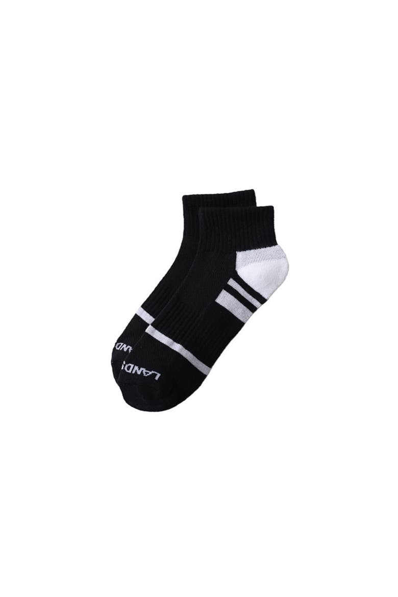 3-Pack Half Cushion Performance Quarter Socks, Alternate, color, Black-White