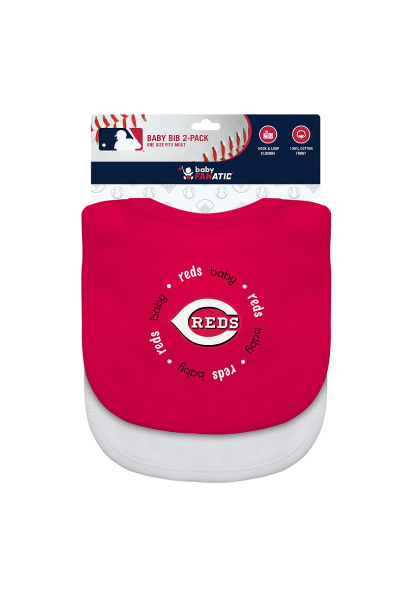 Cincinnati Reds - Baby Bibs 2-Pack, Alternate, color, Red