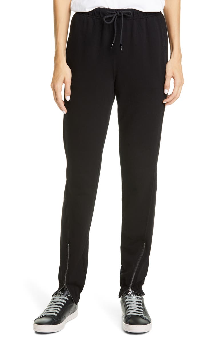 COTTON CITIZEN Milan Zip Ankle Joggers, Main, color, 