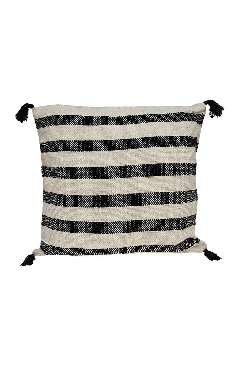 PARKLAND COLLECTION Cruza Transitional Beige Throw Pillow, Alternate, color, Beige