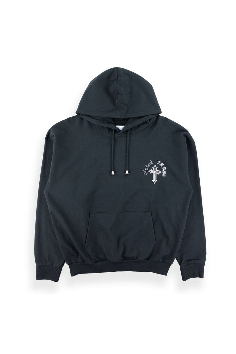 Men's Shadow Hoodie, Main, color, Abbey/ Black