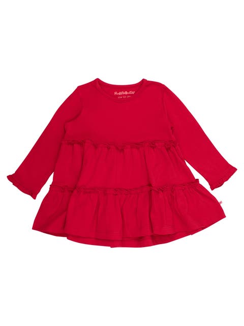 Knit Ruffle Tiered Tunic