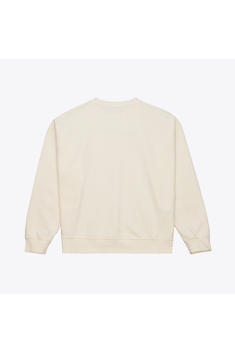 Women's  Mitchell & Ness  Cream Seattle Seahawks Tonal Arch Sweatshirt, Alternate, color, Cream