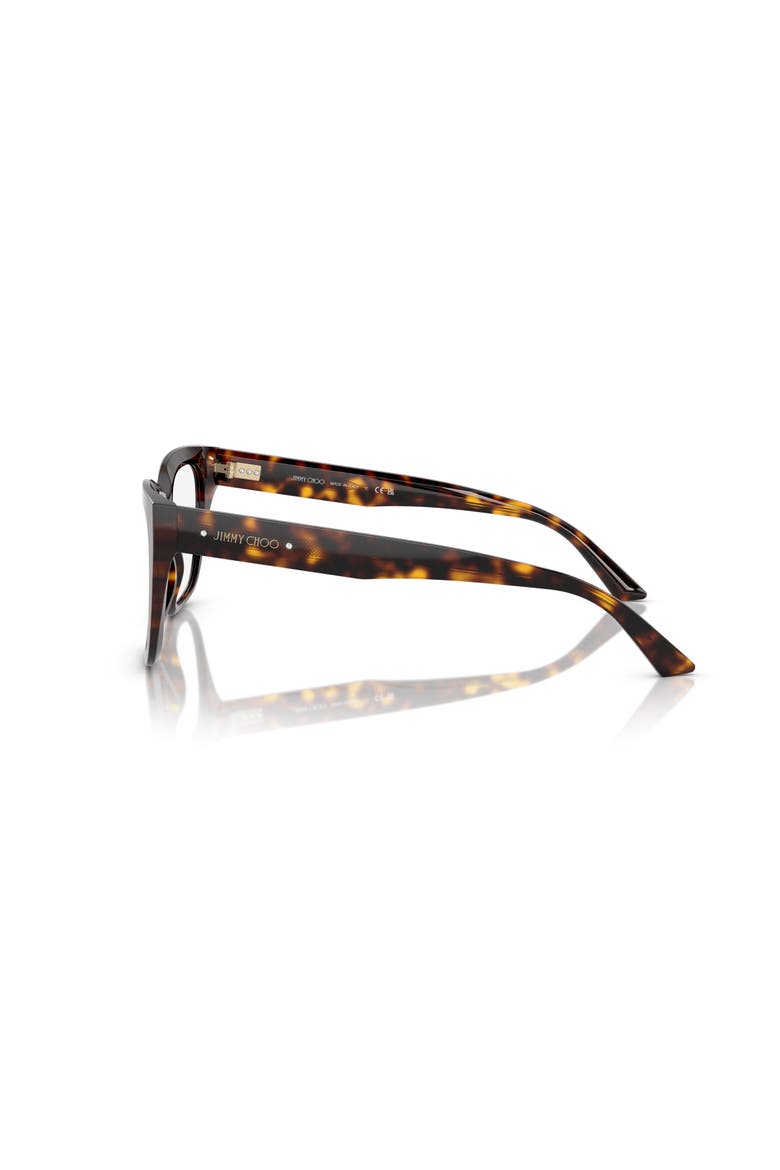 52mm Square optical glasses, Alternate, color, Tortoise