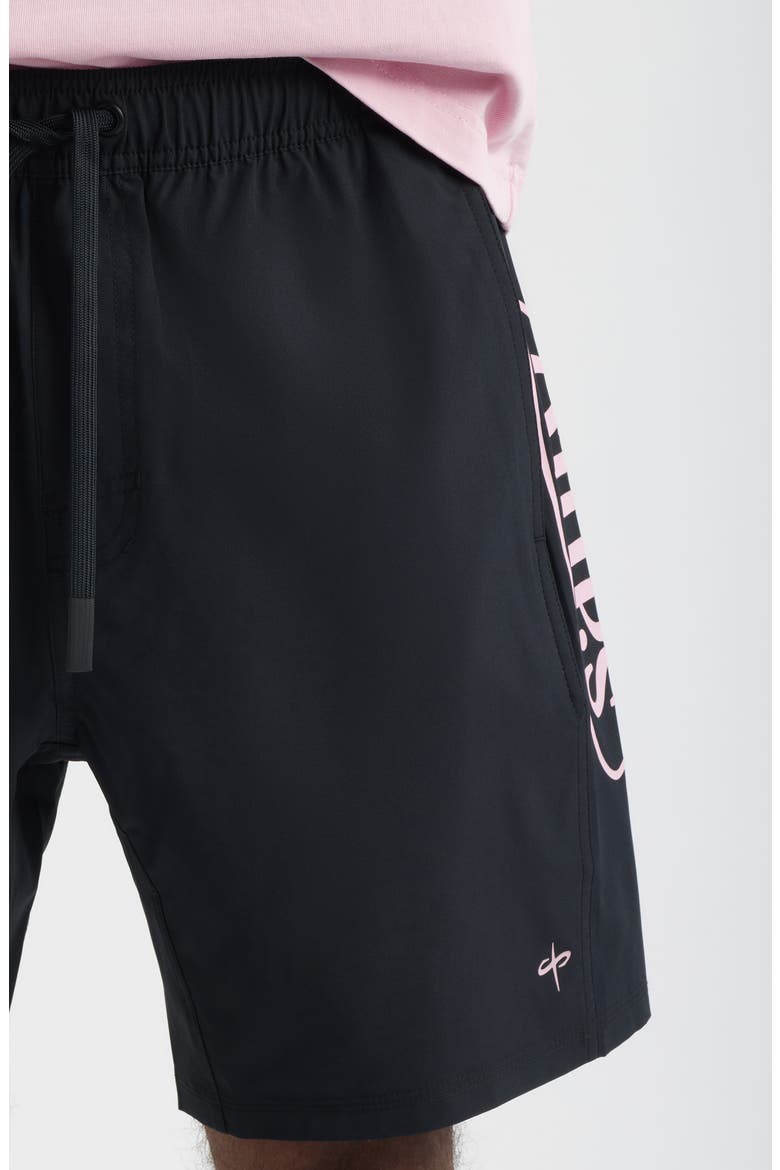 Stadium Tech Drawstring Shorts, Alternate, color, PINK